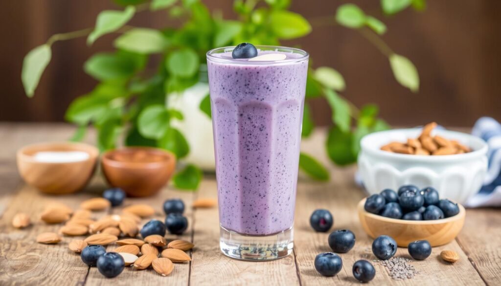 Blueberry Almond Delight Smoothie