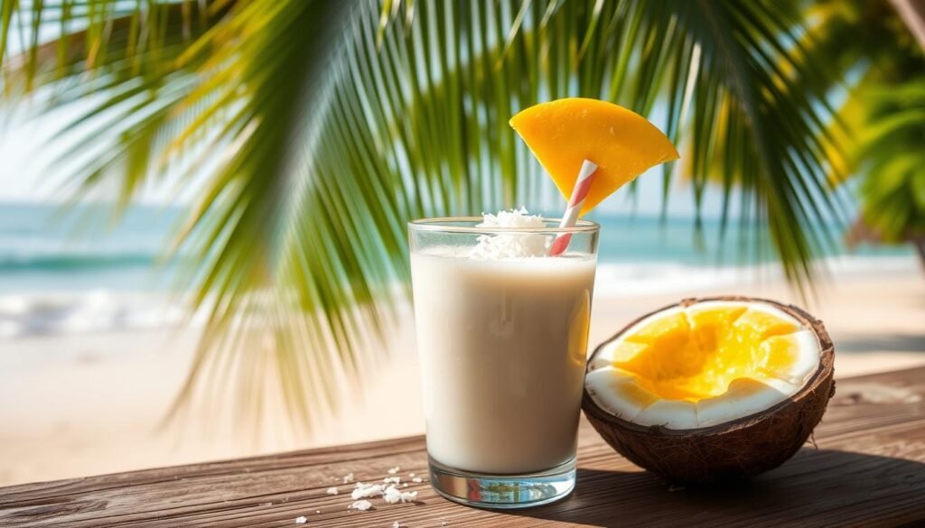 coconut milk smoothie